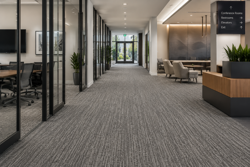 Commercial flooring at Brainerd nursing home